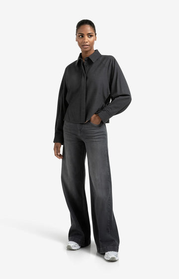 Batwing Pleat Blouse
